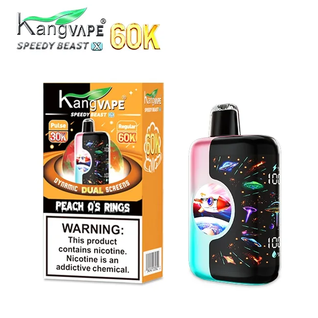 Kangvape Speedy Beast X 60000 (KV-005) Peach O's Rings