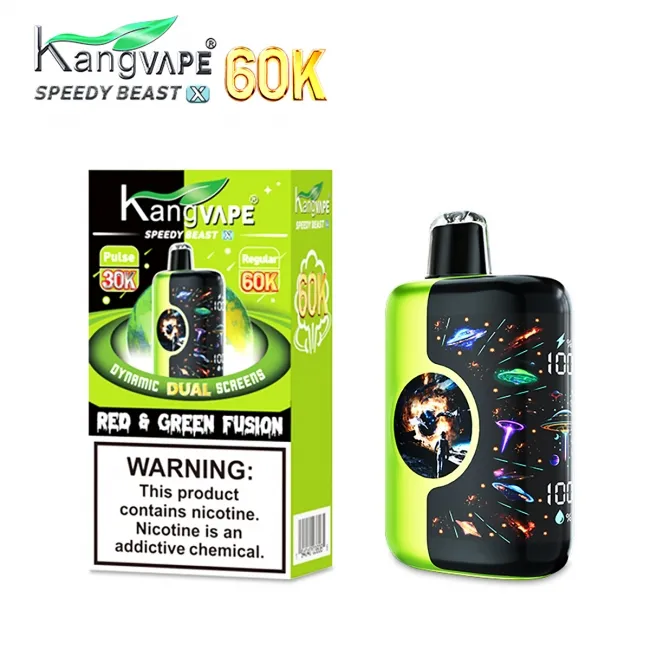 Kangvape Speedy Beast X 60000 (KV-005) Red & Green Fusion