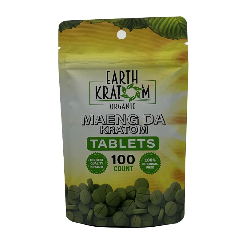 EARTH KRATOM Kratom Tablets Earth Kratom Green Maeng Da Kratom Tablets