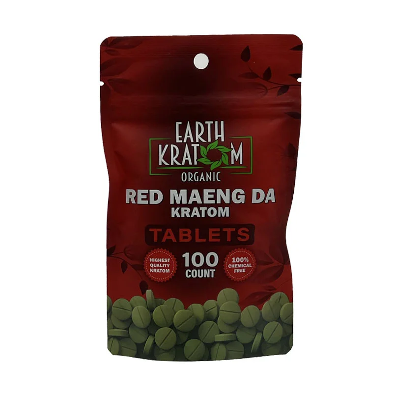 EARTH KRATOM Kratom Tablets Earth Kratom Red Maeng Da Kratom Tablets
