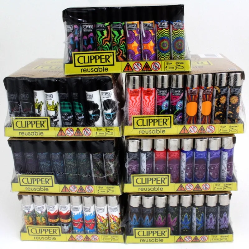 Clipper Classic Large Lighter Assorted Design & Color