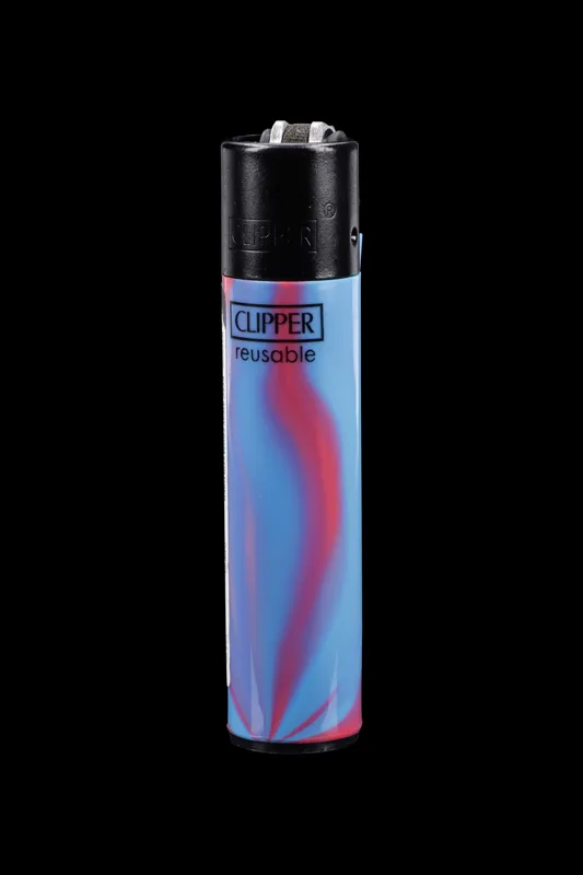 Clipper Classic Large Lighter Ligher Painted Nebula Mix