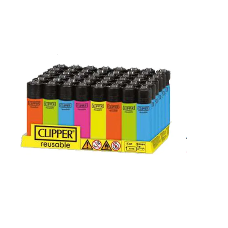 Clipper Classic Large Lighter Neon Solid