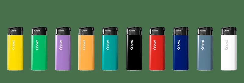 Cricket Electronic Pocket Lighters Electronic Mini Essential