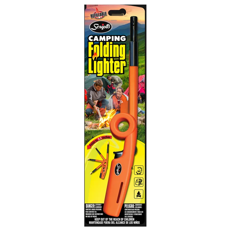 Scripto Folding Lighter Series Folding Camping Lighter