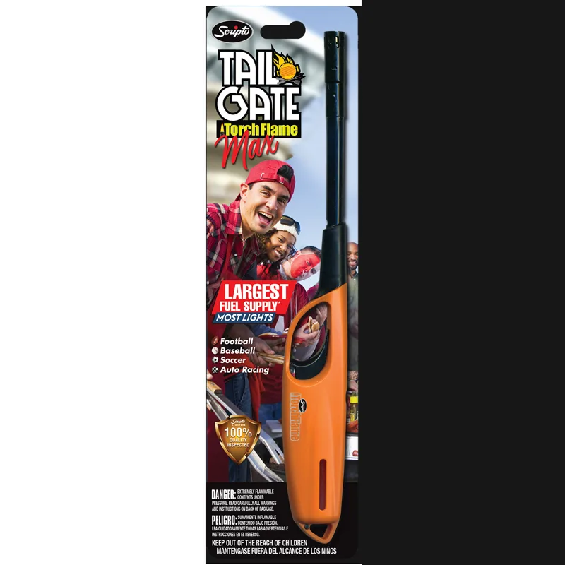 Scripto Torch Flame Series Tailgate Torch Flame Wind Resistant Lighter