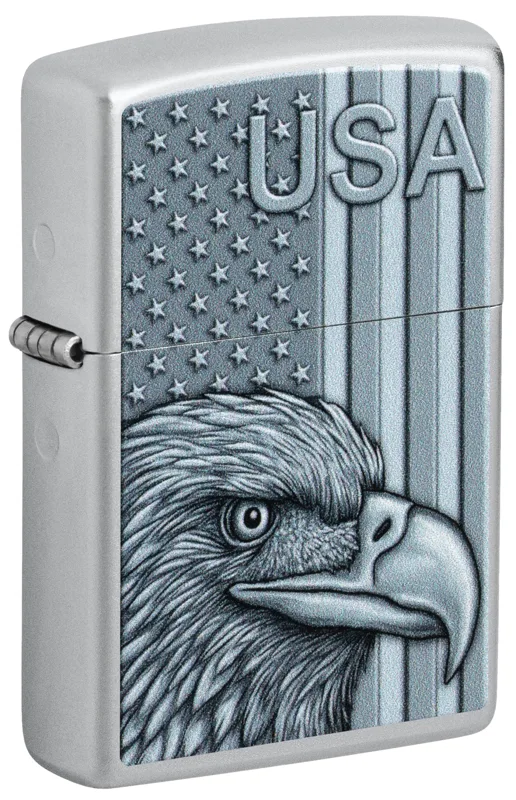 Zippo Windproof Lighter — Americana & Patriotic USA Pride Design