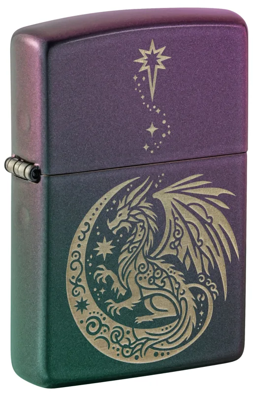 Zippo Windproof Lighter — Animals & Wildlife Dragon Fantasy Design