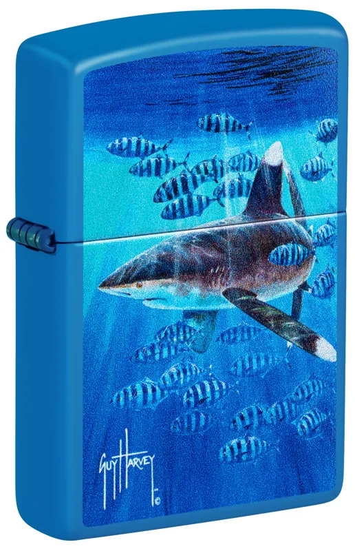 Zippo Windproof Lighter — Animals & Wildlife Guy Harvey Co-Pilot Design