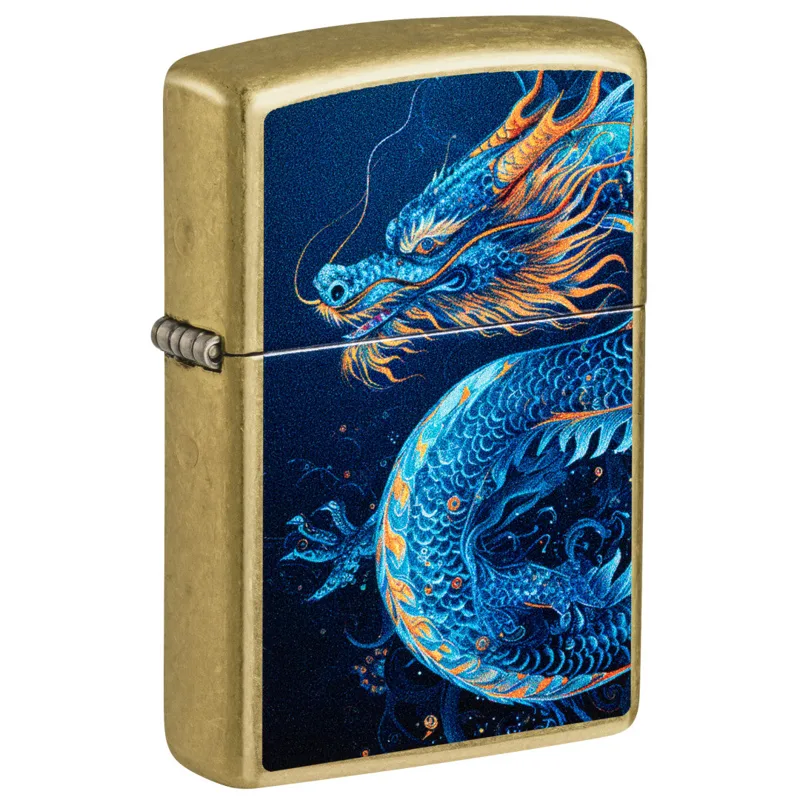 Zippo Windproof Lighter — Animals & Wildlife Sea Dragon Design