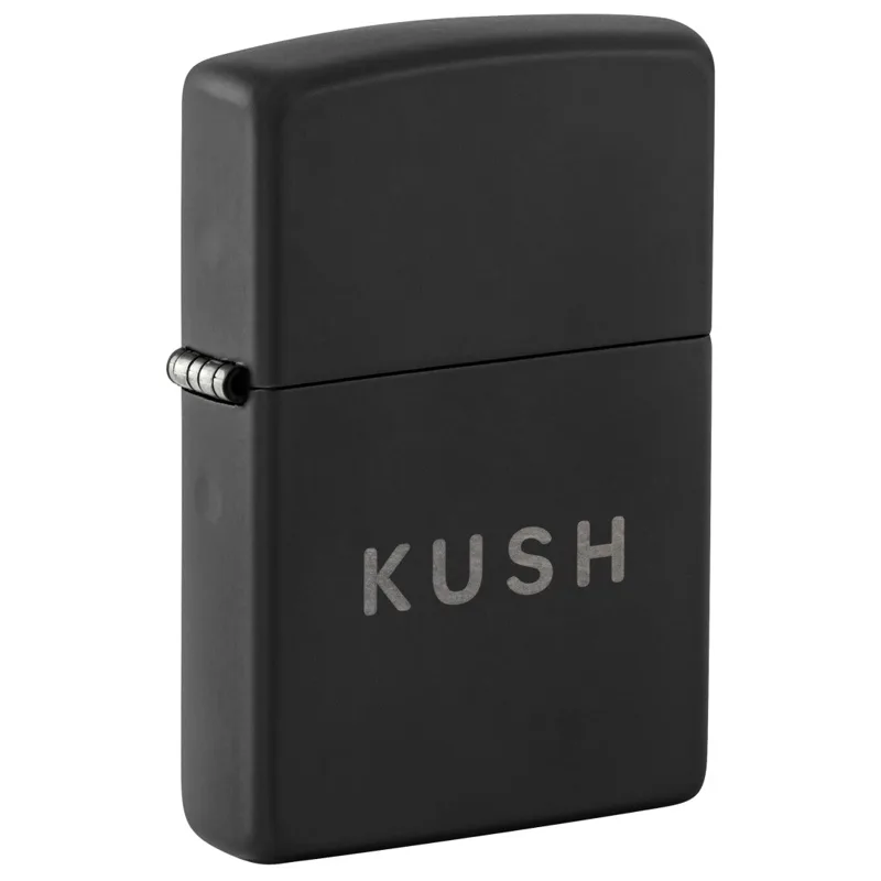 Zippo Windproof Lighter — Cannabis & Counterculture Kush Design