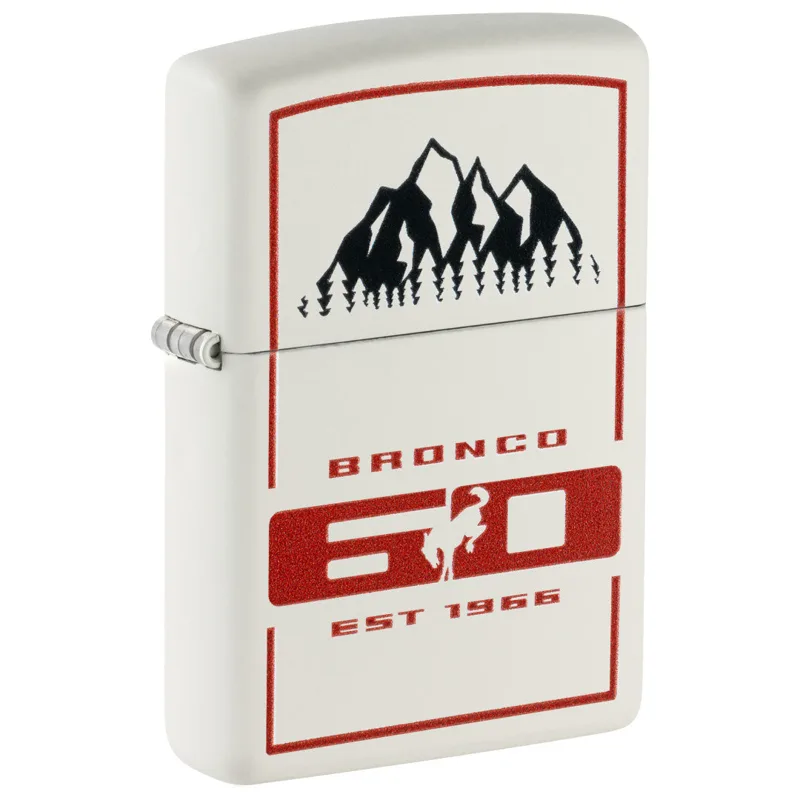 Zippo Windproof Lighter — Cars & Motorcycles Ford Bronco 60th Anniversary Design