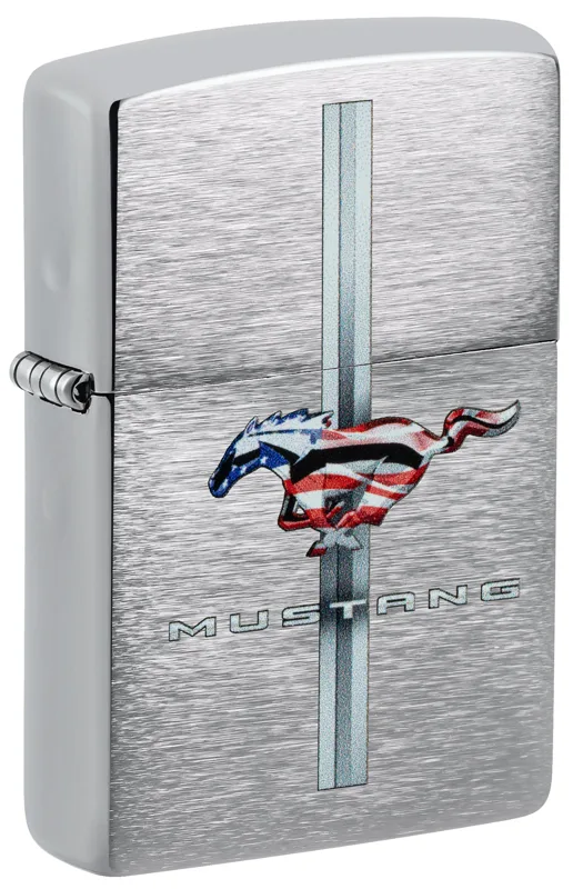 Zippo Windproof Lighter — Cars & Motorcycles Ford Mustang Design