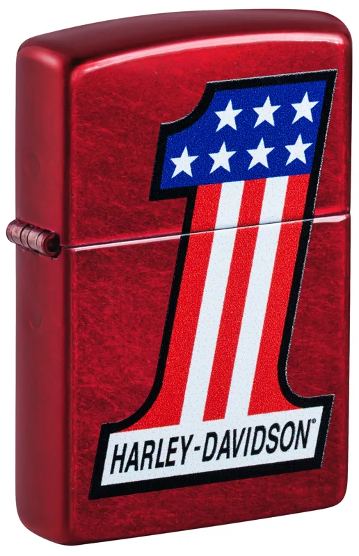 Zippo Windproof Lighter — Cars & Motorcycles Harley-Davidson® #1 Logo Design