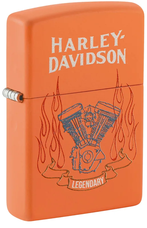 Zippo Windproof Lighter — Cars & Motorcycles Harley-Davidson® Legendary Design