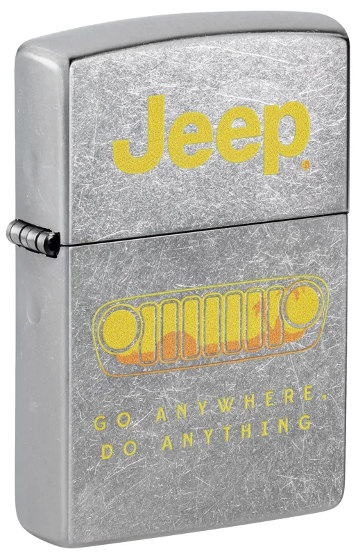 Zippo Windproof Lighter — Cars & Motorcycles Jeep<sub>®< / sub> Grille Design