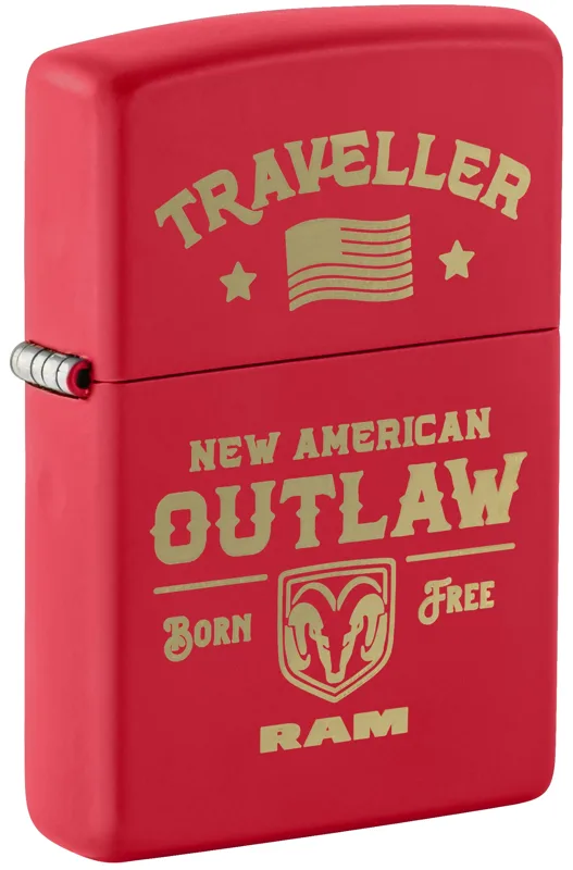Zippo Windproof Lighter — Cars & Motorcycles Ram Traveller Design