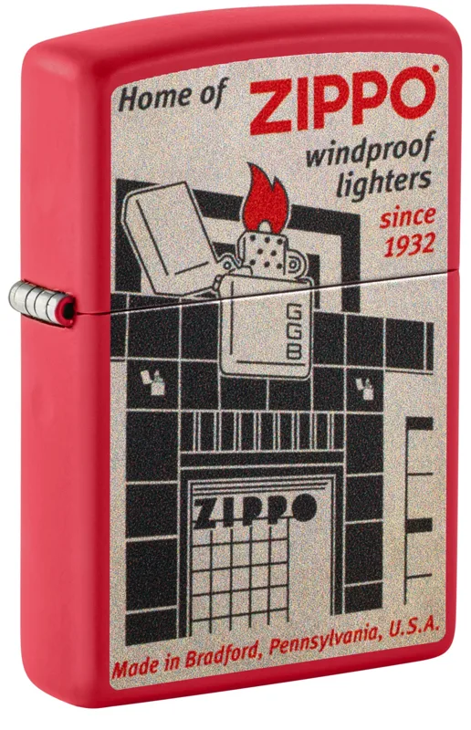 Zippo Windproof Lighter — Classic Base Models Blueprint Design