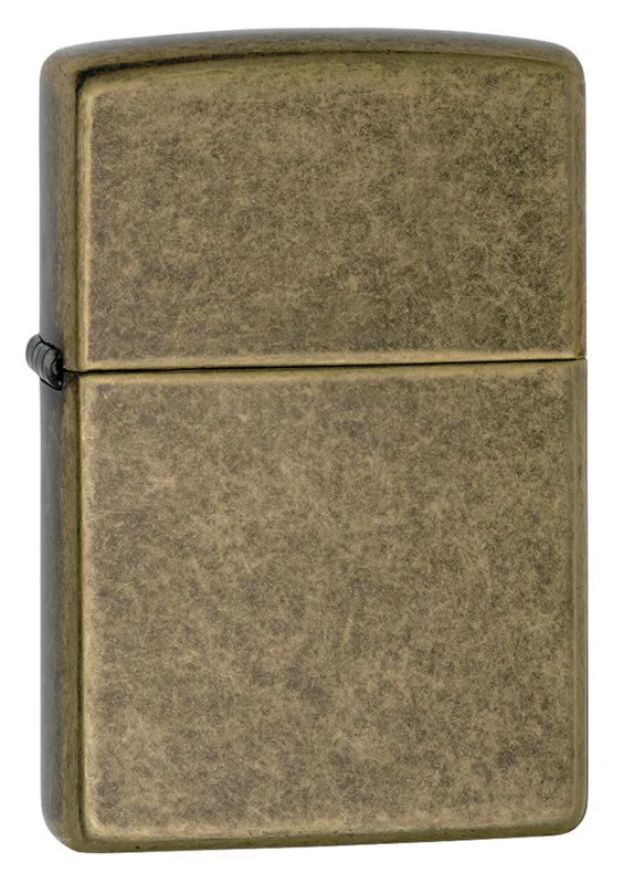 Zippo Windproof Lighter — Classic Base Models Classic Antique Brass
