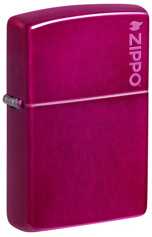 Zippo Windproof Lighter — Classic Base Models Classic Candy Raspberry Zippo Logo