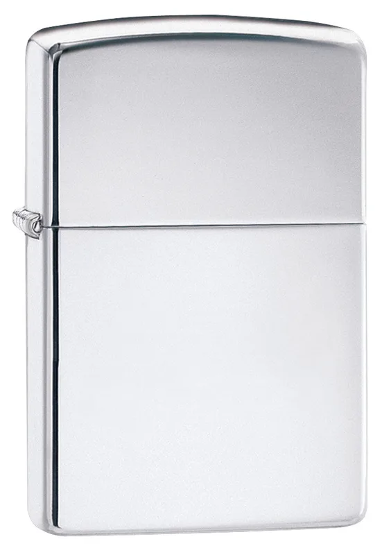 Zippo Windproof Lighter — Classic Base Models Classic High Polish Chrome - Pipe Insert