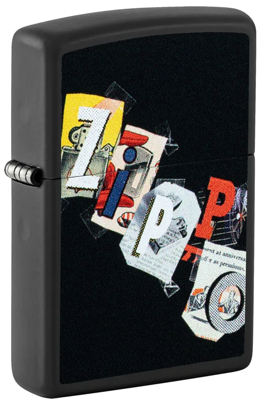 Zippo Windproof Lighter — Classic Base Models Cut and Paste Zippo Design