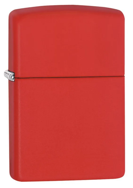 Zippo Windproof Lighter — Classic Base Models Pipe Red Matte