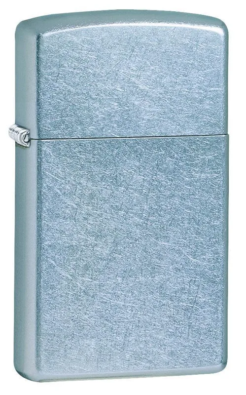 Zippo Windproof Lighter — Classic Base Models Slim® Street Chrome™