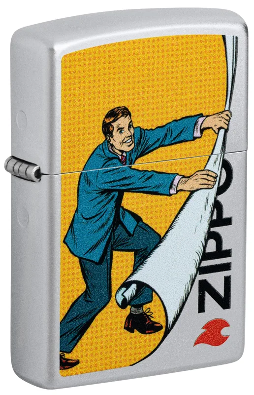 Zippo Windproof Lighter — Classic Base Models Zippo Reveal Design