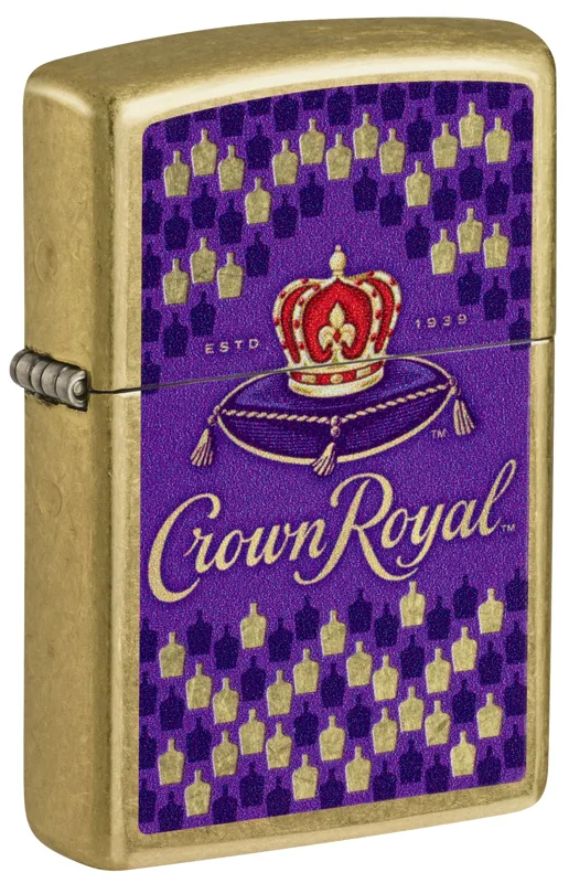 Zippo Windproof Lighter — Food & Drink Crown Royal® Bottle Design