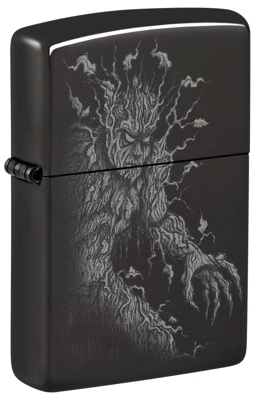 Zippo Windproof Lighter — Horror & Skulls Root of All Evil Design
