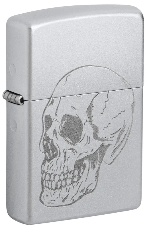 Zippo Windproof Lighter — Horror & Skulls Subtle Skull Design