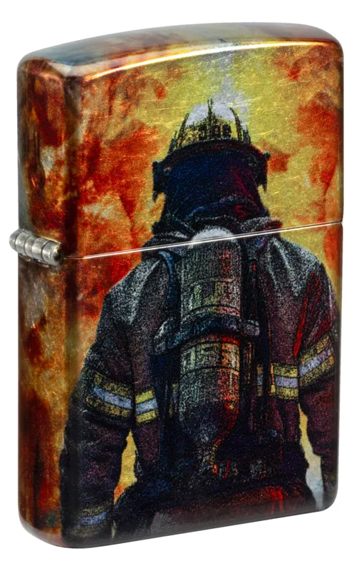 Zippo Windproof Lighter — Industrial & Occupations Firefighter Fusion Design