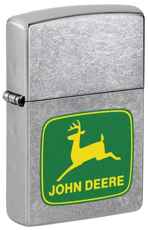 Zippo Windproof Lighter — Industrial & Occupations John Deere Moss Green Logo Design