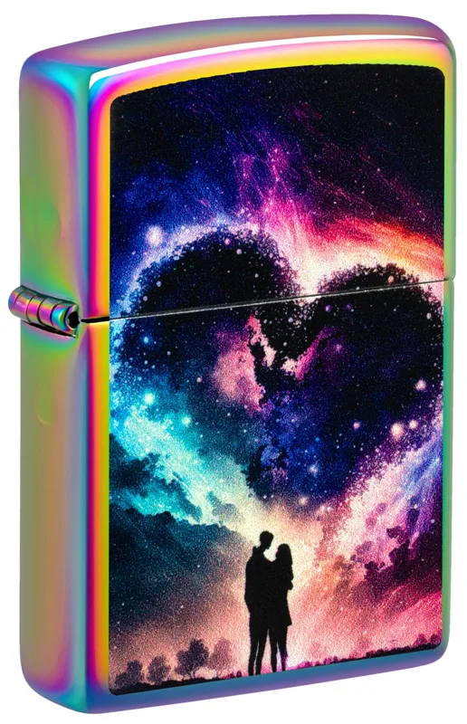 Zippo Windproof Lighter — Love & Sayings Cosmic Love Design