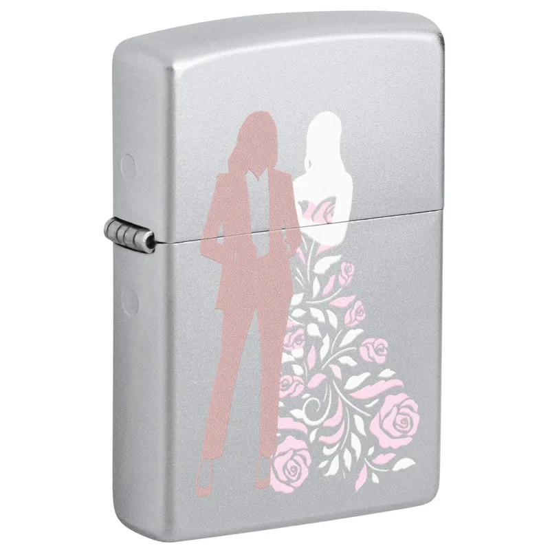 Zippo Windproof Lighter — Love & Sayings Wedding Couple Design