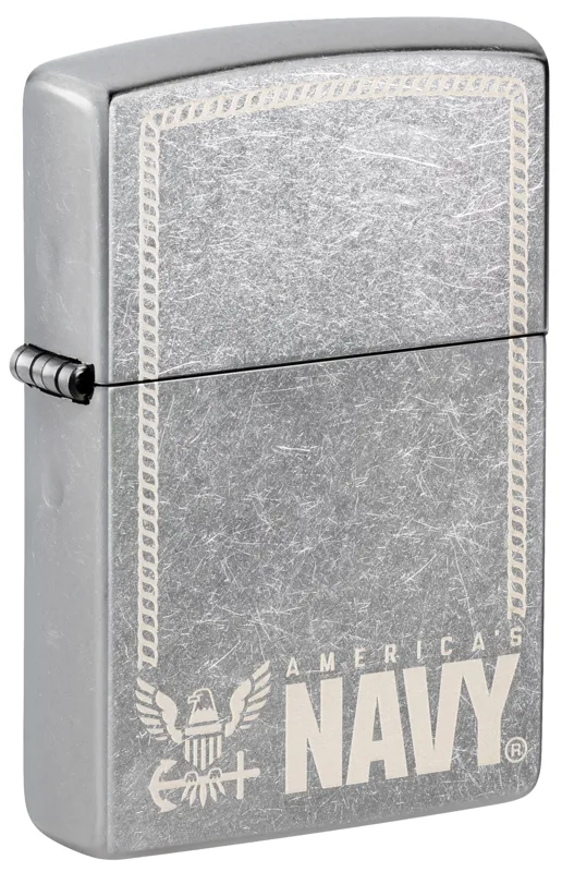 Zippo Windproof Lighter — Military United States Navy® America's Navy Design