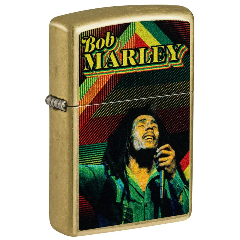 Zippo Windproof Lighter — Music & Entertainment Bob Marley Soul Design