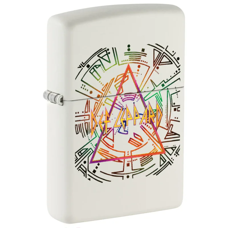 Zippo Windproof Lighter — Music & Entertainment Def Leppard Glowing Hysteria Design
