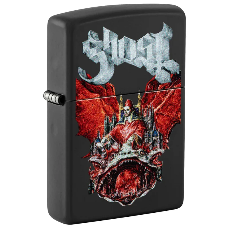 Zippo Windproof Lighter — Music & Entertainment Ghost Prequelle Design