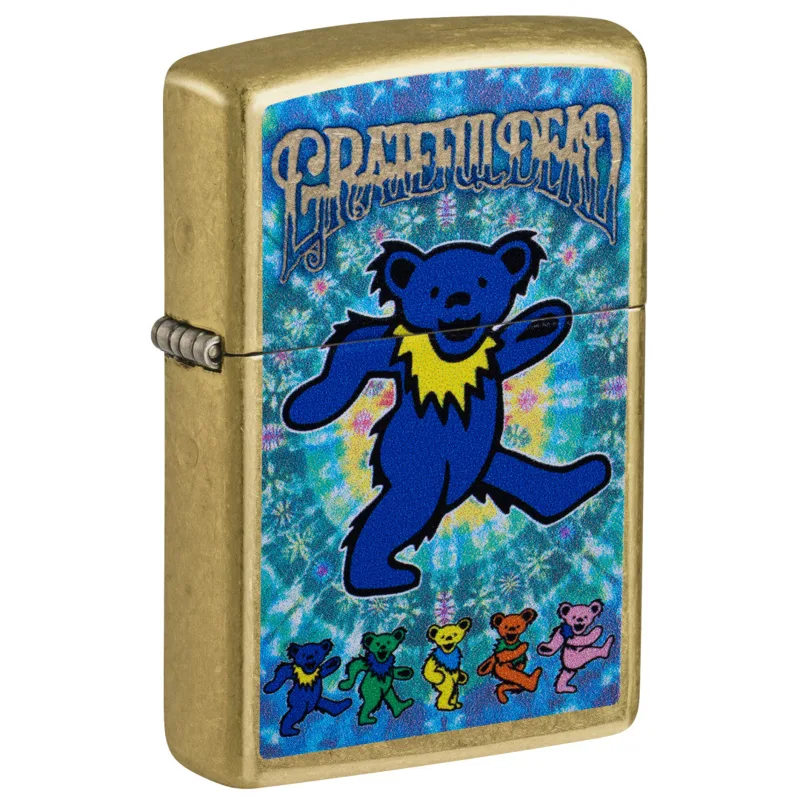 Zippo Windproof Lighter — Music & Entertainment Grateful Dead Dancing Bears Design