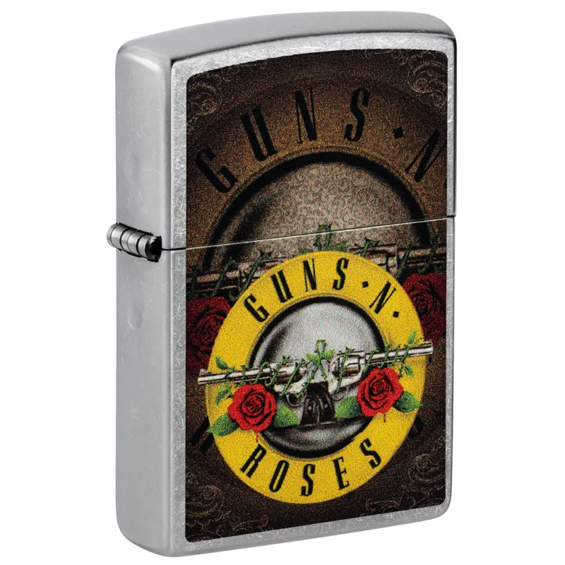 Zippo Windproof Lighter — Music & Entertainment Guns N' Roses Logo Design