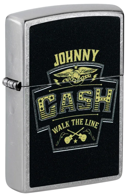 Zippo Windproof Lighter — Music & Entertainment Johnny Cash Marquee Design