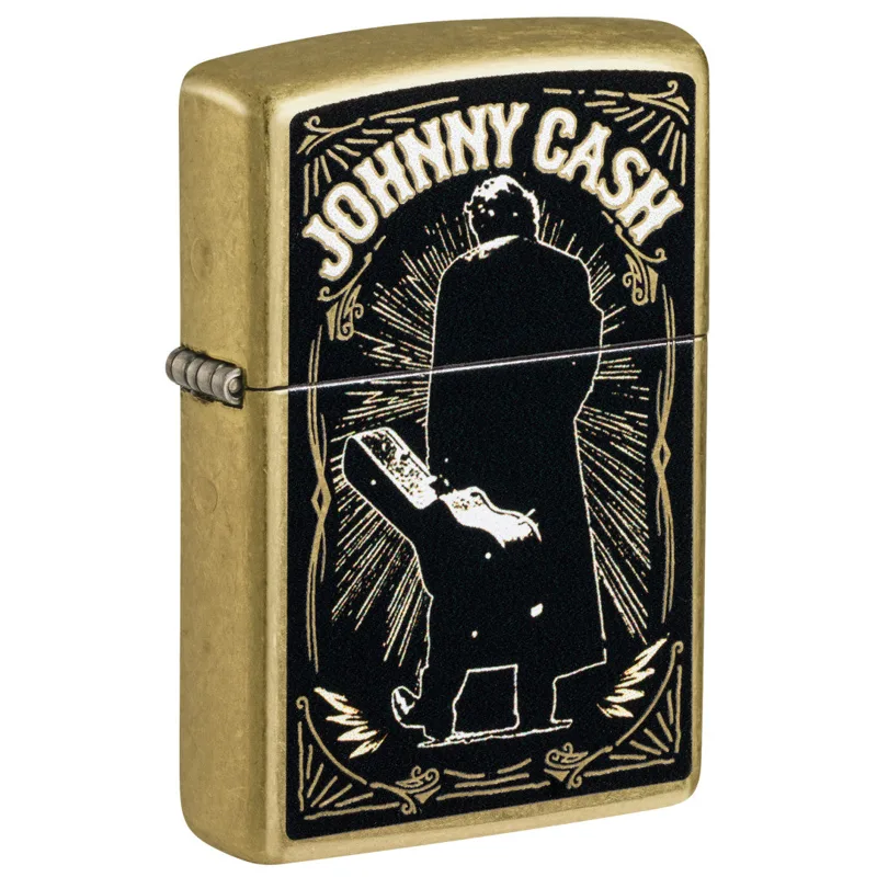 Zippo Windproof Lighter — Music & Entertainment Johnny Cash Walk Design