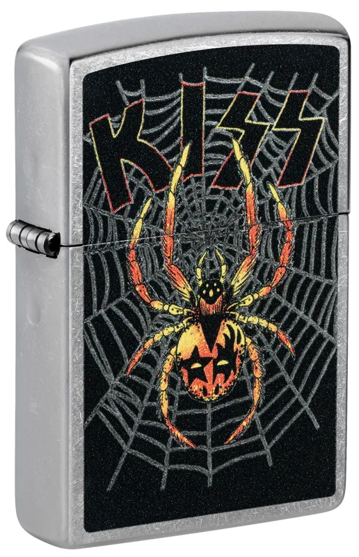 Zippo Windproof Lighter — Music & Entertainment KISS® Face Paint Spider Design
