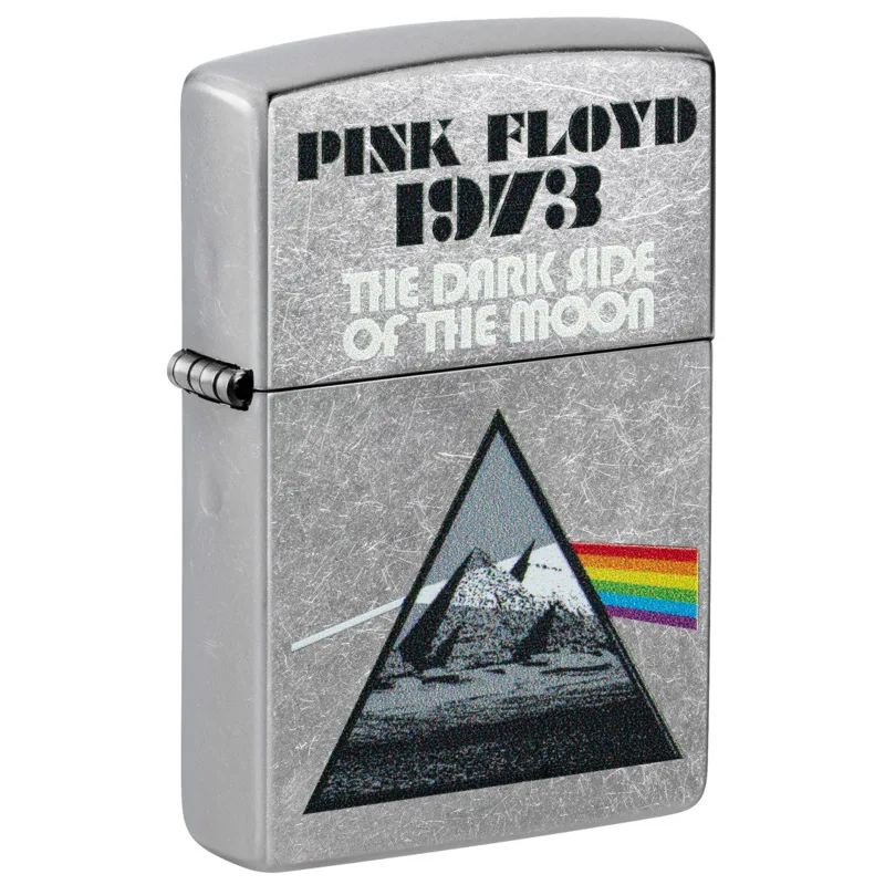 Zippo Windproof Lighter — Music & Entertainment Pink Floyd The Dark Side of the Moon Design