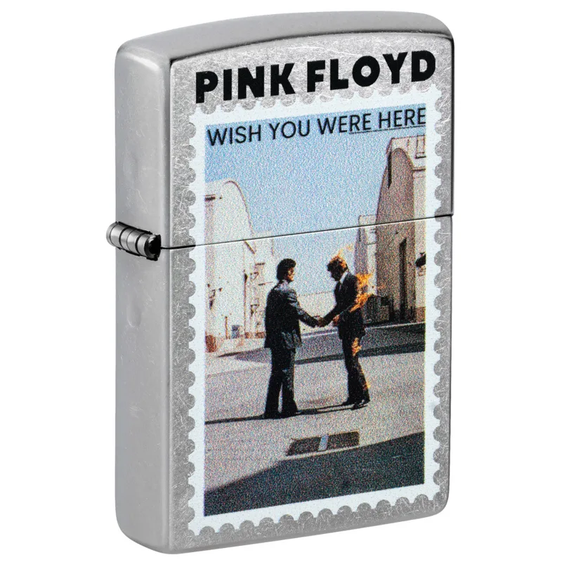 Zippo Windproof Lighter — Music & Entertainment Pink Floyd Wish You Were Here Design