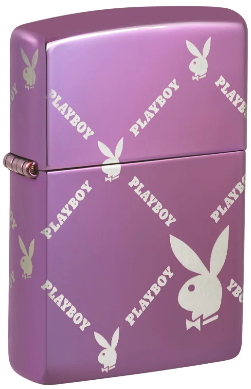 Zippo Windproof Lighter — Music & Entertainment Playboy Argyle Design