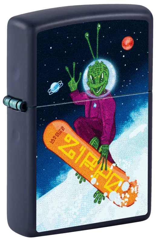 Zippo Windproof Lighter — Music & Entertainment Space Shredder Design