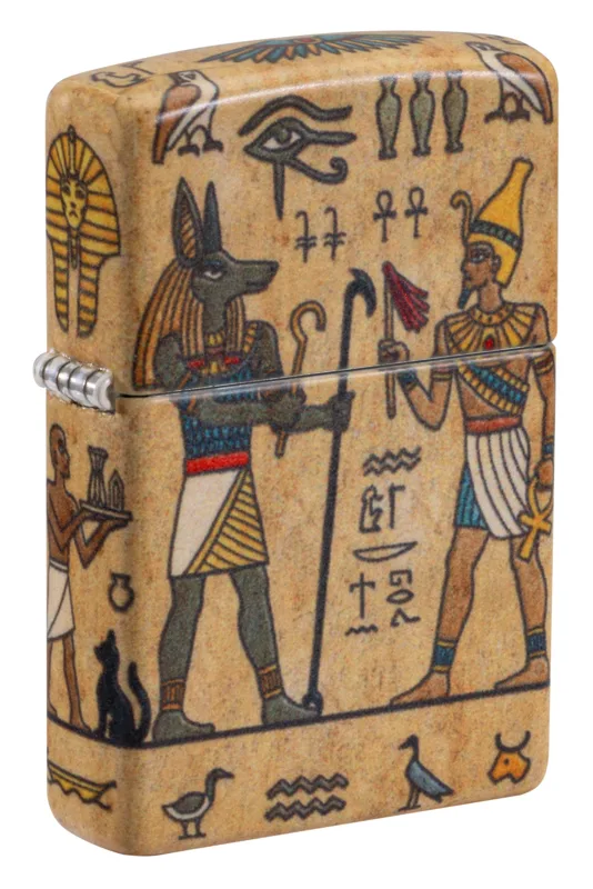 Zippo Windproof Lighter — Mythology & Fantasy Ancient Glyphs Design